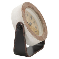 HORLOGE DE TABLE RONDE CM 23,5X7X24