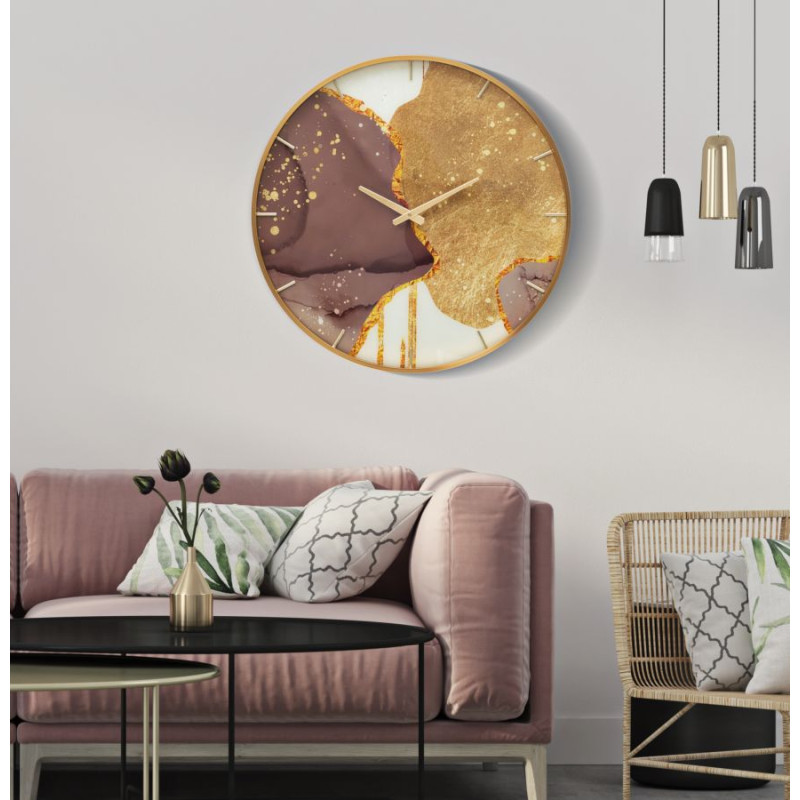 MONTRE EN VERRE GLODY CM Ø 60X5