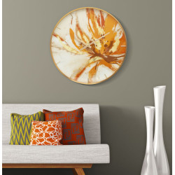 MONTRE TOPLY EN VERRE CM Ø 60X5