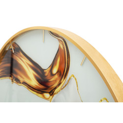 MONTRE ROSE EN VERRE CM Ø 80X5