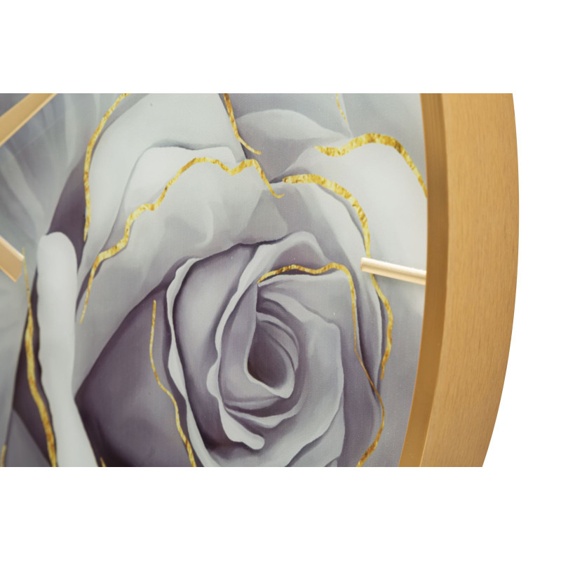 MONTRE ROSE EN VERRE CM Ø 60X5