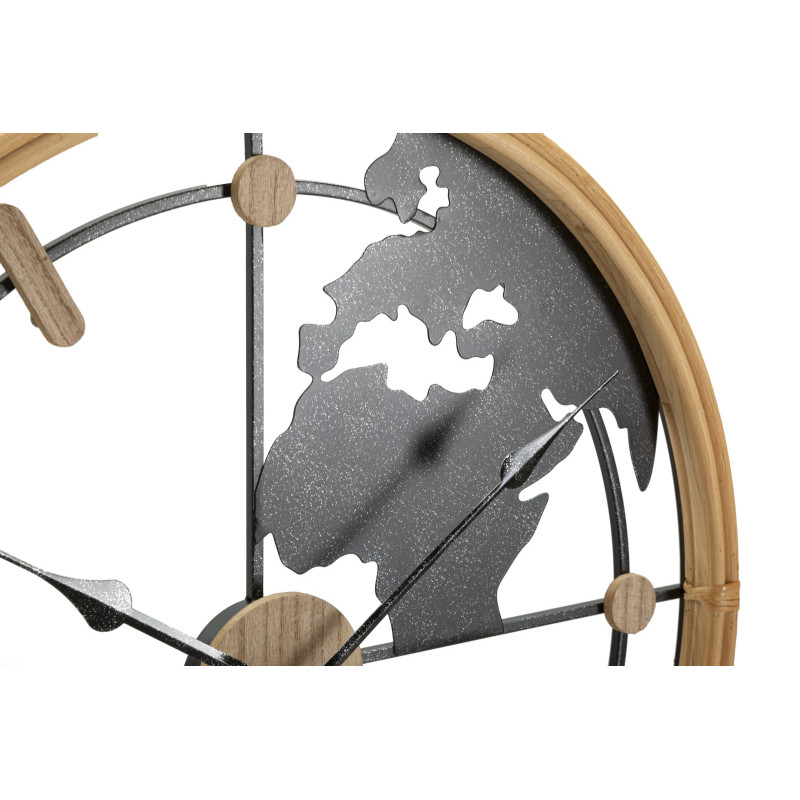 HORLOGE MURALE NOUVELLE DU MONDE CM Ø 60X5