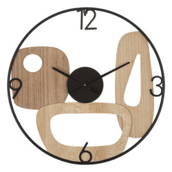 HORLOGE MURALE MOT CM Ø 60X2,5
