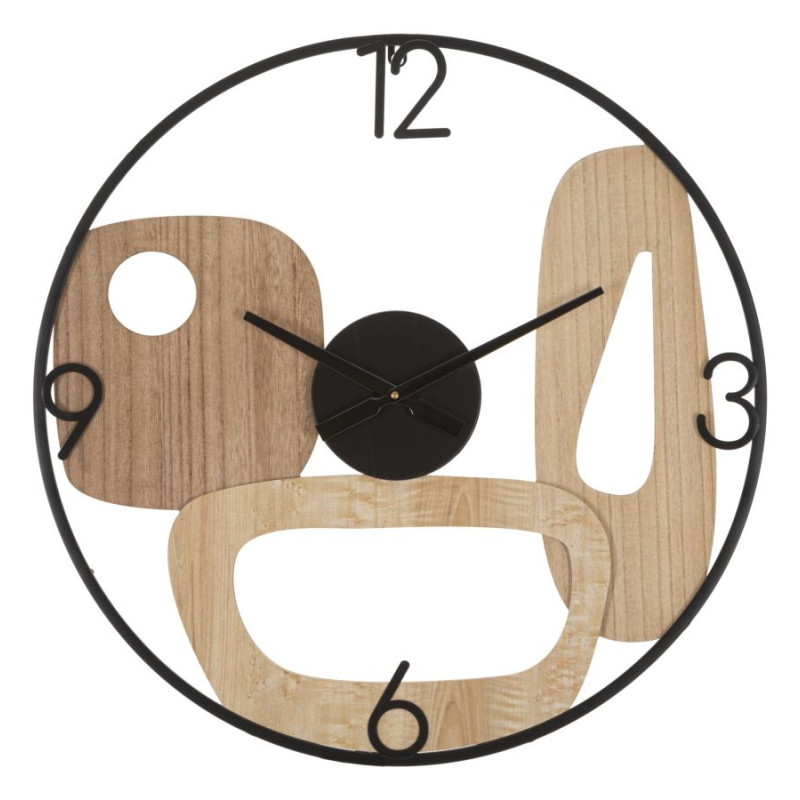HORLOGE MURALE MOT CM Ø 60X2,5