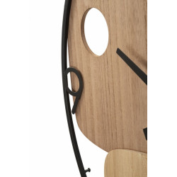 HORLOGE MURALE MOT CM Ø 60X2,5