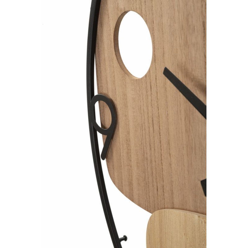 HORLOGE MURALE MOT CM Ø 60X2,5