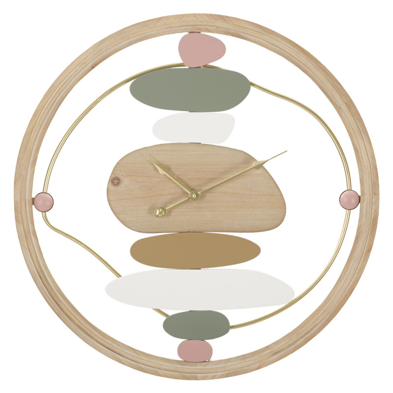 HORLOGE MURALE COLORÉE CM Ø 57X3,8