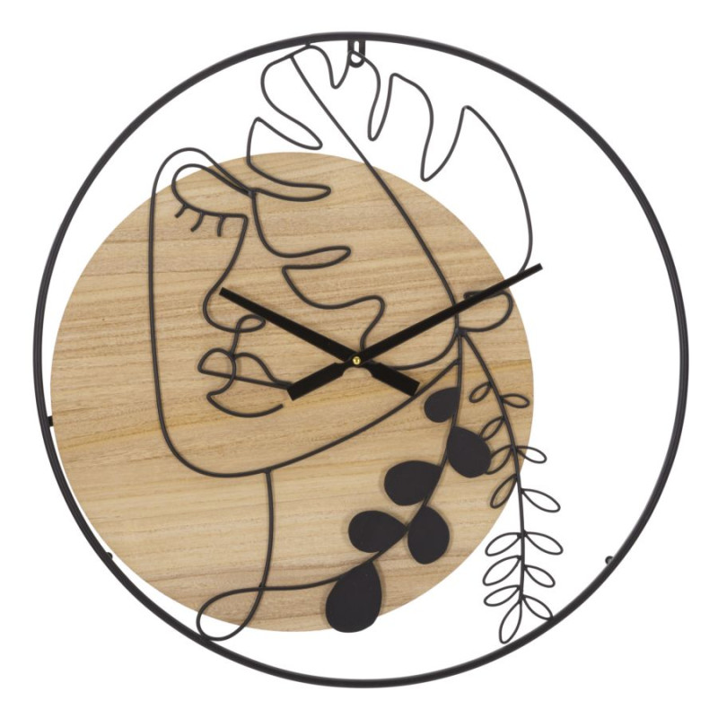 HORLOGE MURALE ÉLÉGANTE -A- CM Ø 60X2