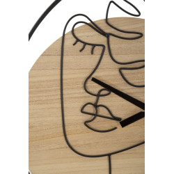 HORLOGE MURALE ÉLÉGANTE -A- CM Ø 60X2