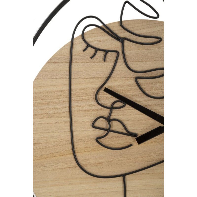 HORLOGE MURALE ÉLÉGANTE -A- CM Ø 60X2