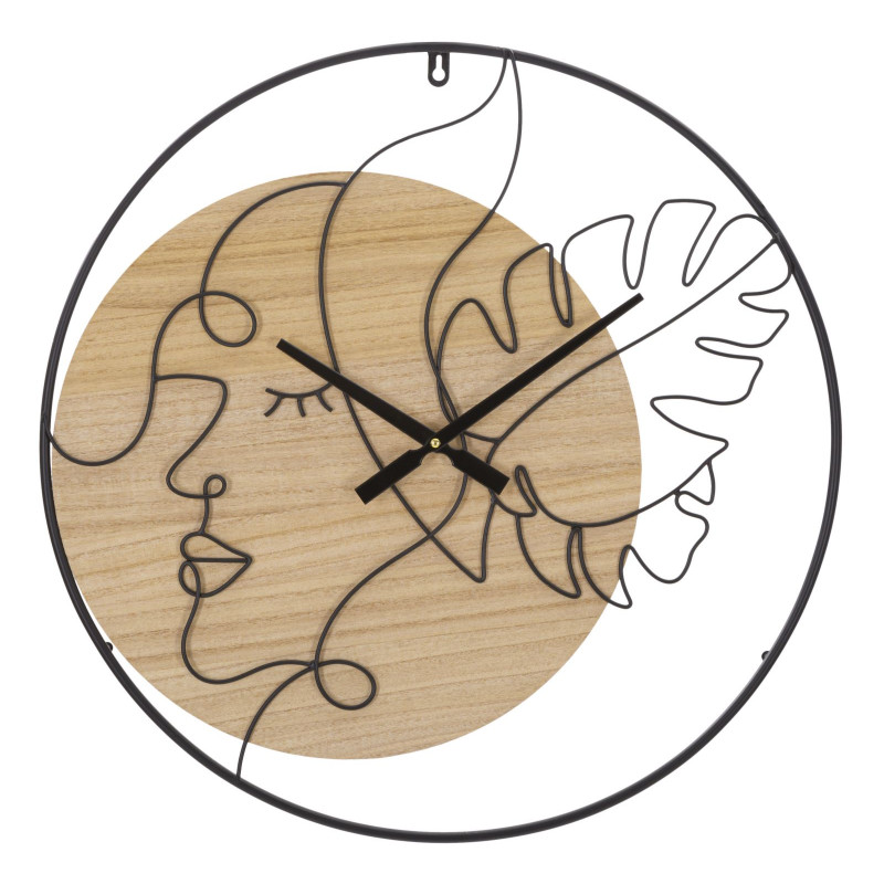 HORLOGE MURALE ÉLÉGANTE -B- CM Ø 60X2