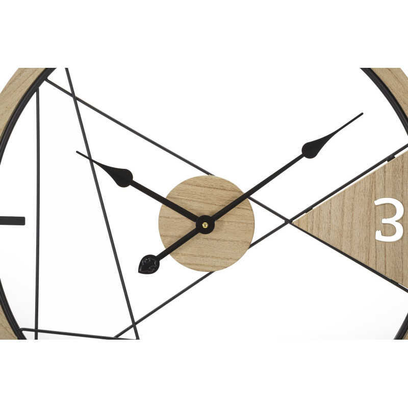 HORLOGE MURALE DESIGN GÉOMÉTRIQUE CM Ø 60X2,5