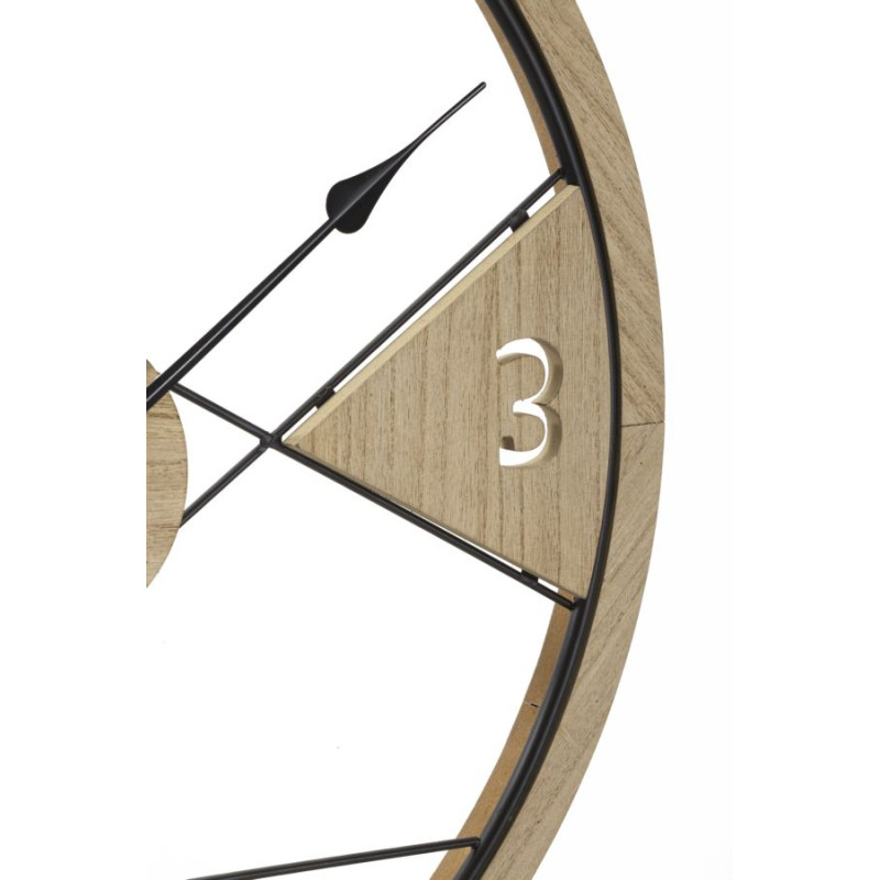 HORLOGE MURALE DESIGN GÉOMÉTRIQUE CM Ø 60X2,5