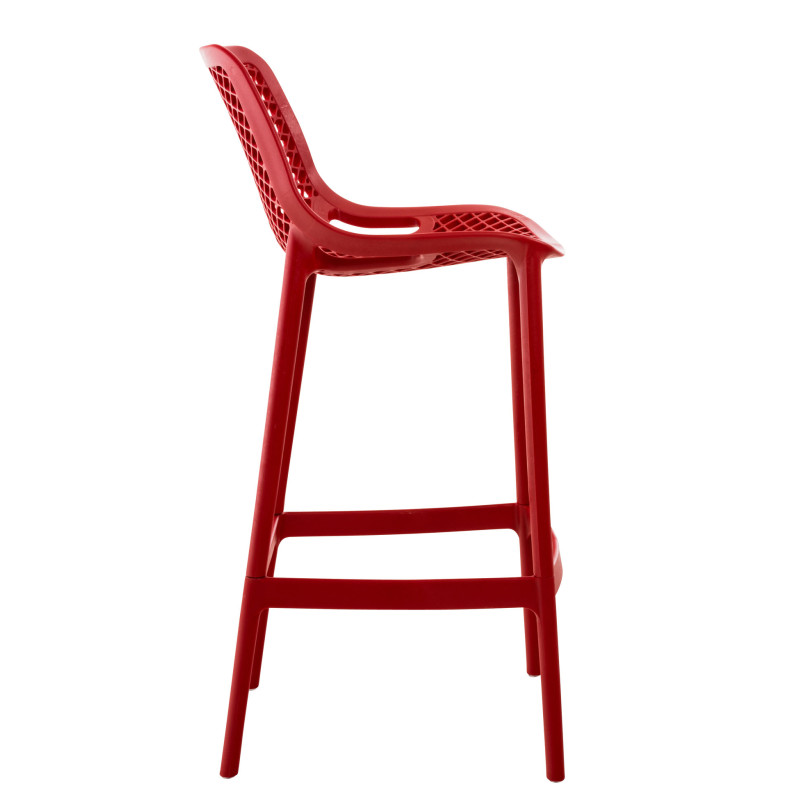 Ensemble de 2 tabourets de bar Air rouge