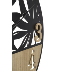 HORLOGE MURALE PALMIER CM Ø 60X2,5