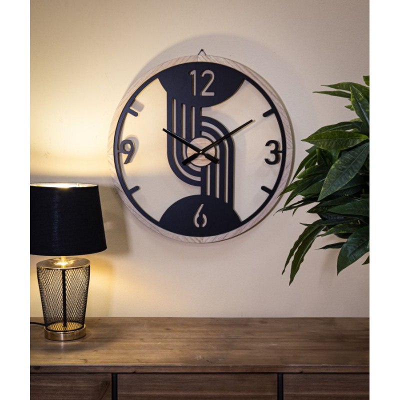 HORLOGE MURALE À CLIPS CM Ø 60X2,5