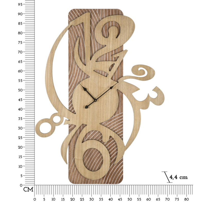 HORLOGE MURALE WOLLY CM 70X4,4X93