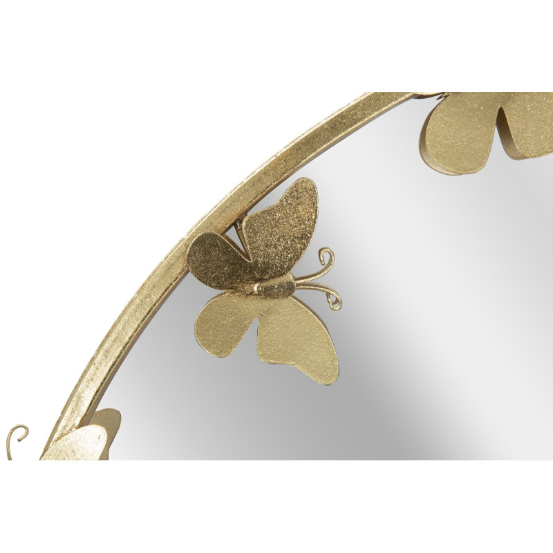 MIROIR PAPILLON ROND CM 74X4X75