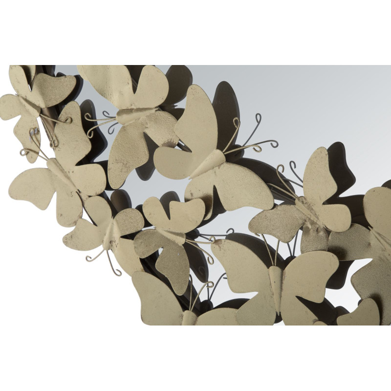 MIROIR PAPILLON ROND NOUVEAU CM Ø 91X3X94