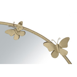 MIROIR PAPILLON ROND NOUVEAU CM Ø 91X3X94