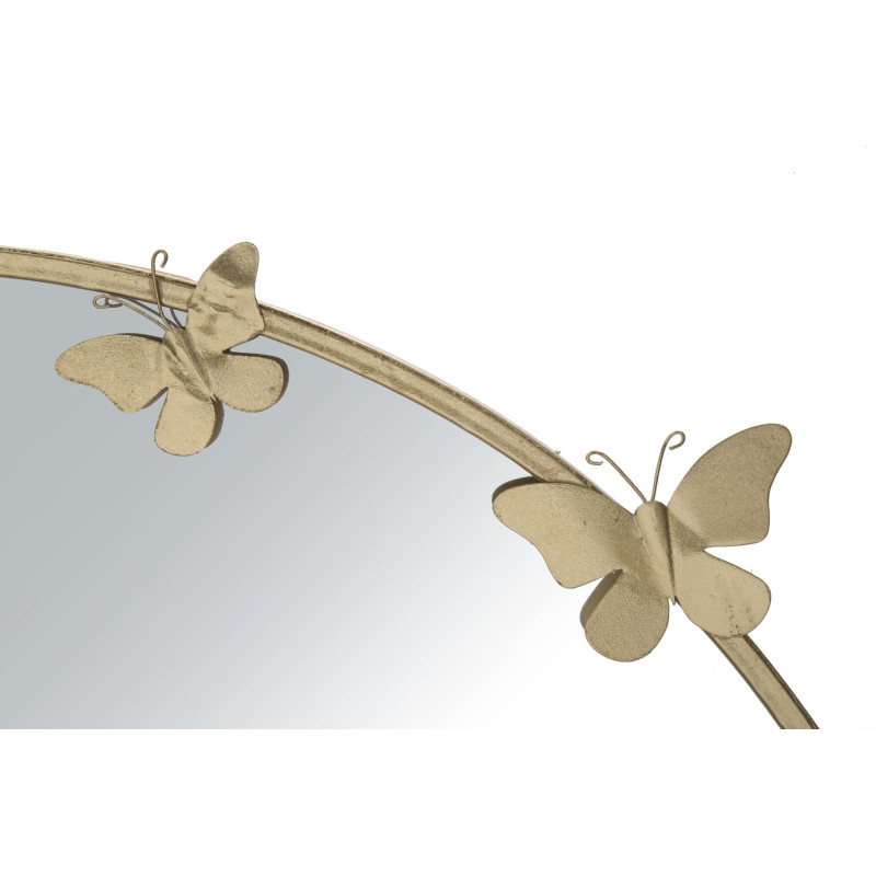 MIROIR PAPILLON ROND NOUVEAU CM Ø 91X3X94