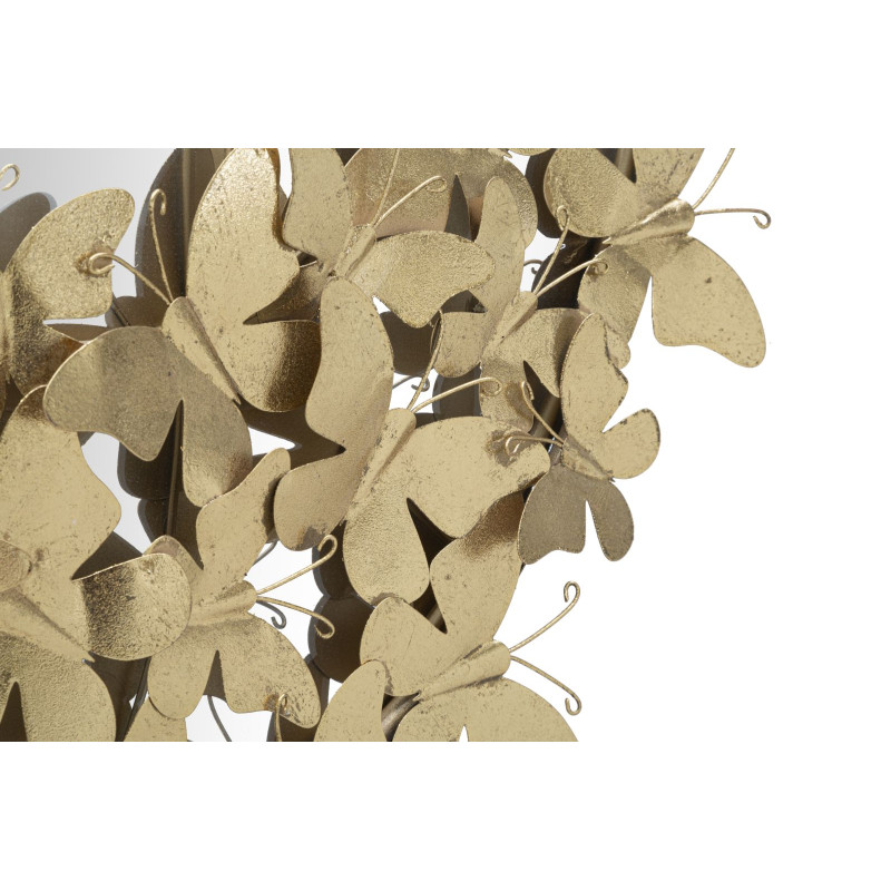 MIROIR PAPILLON OVALE GLAM CM 59X3X89,5 (DIMENSION DU MIROIR CM 46X78)