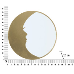MIROIR LUNE CM Ø 72,5X2,3