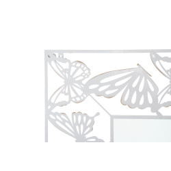 MIROIR PAPILLON BLANC 85X1X115 CM