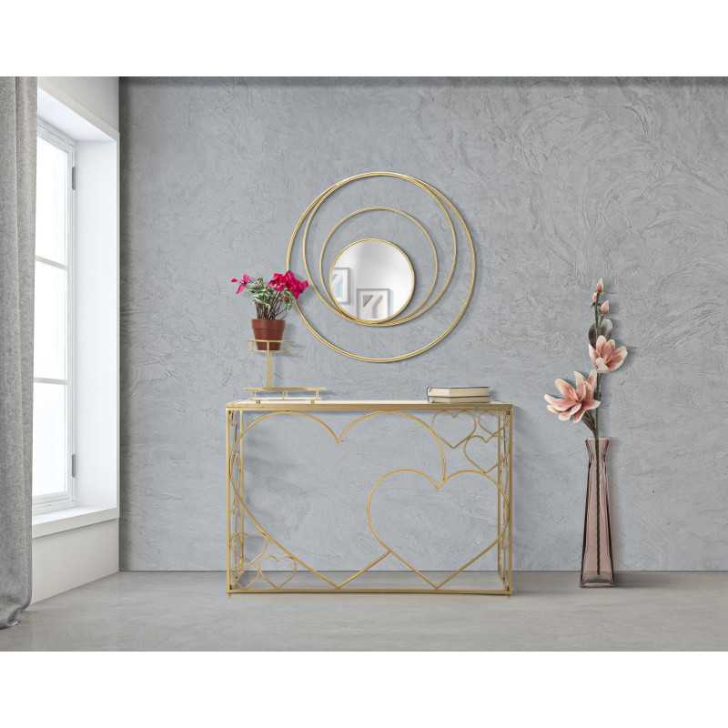 MIROIR ARC GLAM CM Ø 80X3,5
