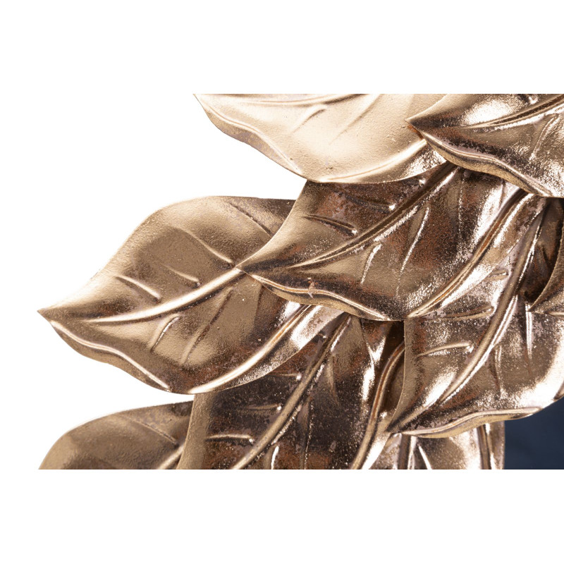 MIROIR MURAL GLAM PETAL CUIVRE CM Ø 73X5