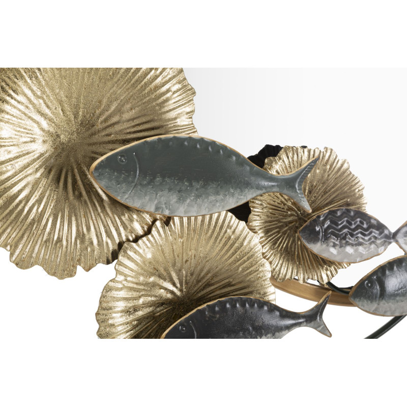 MIROIR MURAL POISSON CM 88,9X7,6X65,4