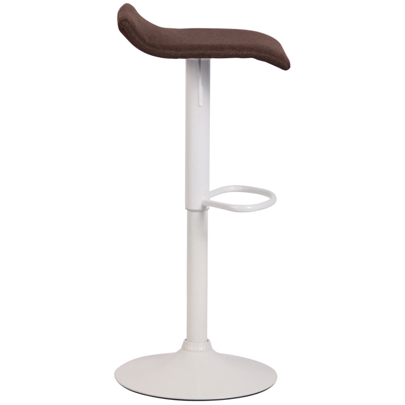 Tabouret de bar Dyn V2 en tissu brun