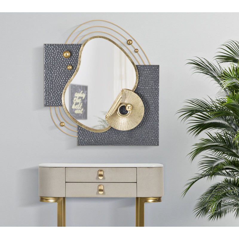MIROIR MURAL ART CM 80X7X72,4