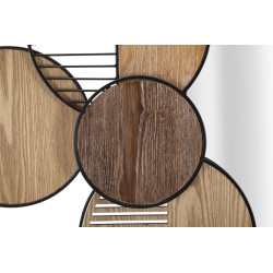 MIROIR MURAL WOODY CM 123,2X4,4X63,5