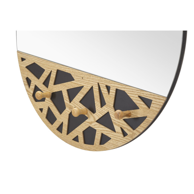 MIROIR MURAL AVEC CINTRES CARV CM 60X5.3X90