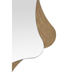 MIROIR MURAL ÉTOILE CM Ø 80X1