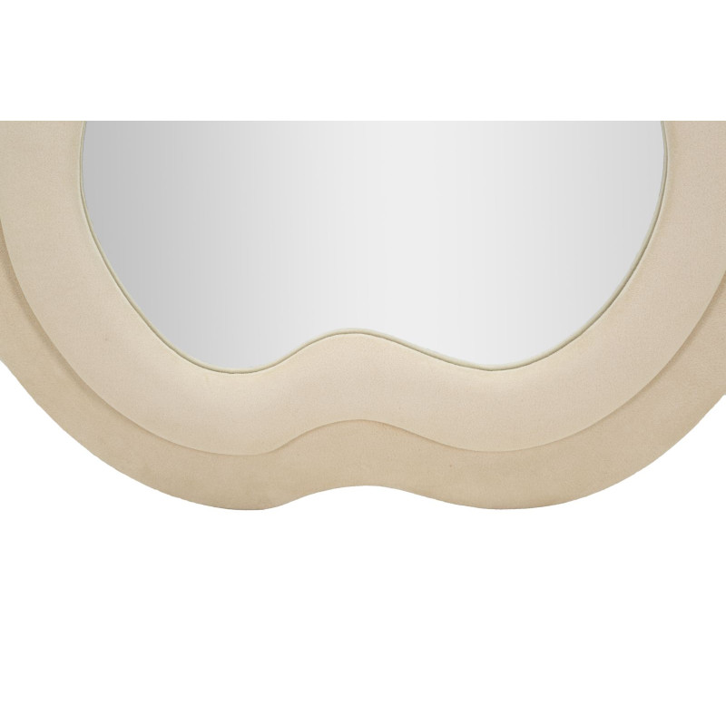 MIROIR MURAL MIKI VELOURS CRÈME CM 60X4X160