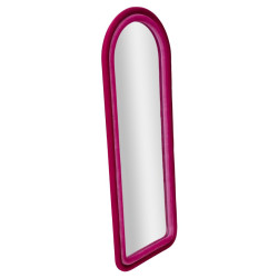 MIROIR MURAL CLOE VELOURS FUCHSIA CM 60X4X160