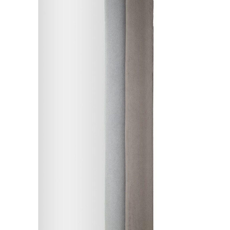 MIROIR MURAL CLOE VELOURS GRIS CM 60X4X160