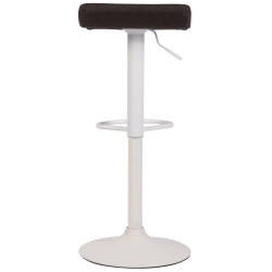 Tabouret de bar Dyn V2 en tissu gris foncé