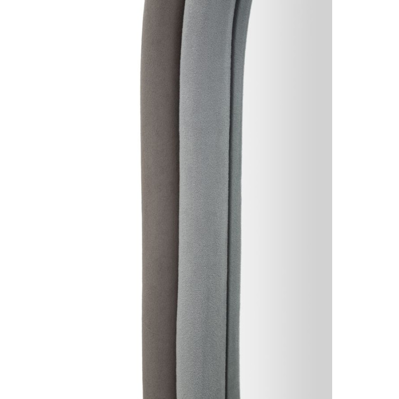 MIROIR SILENCIEUX ANTONY VELOURS GRIS/MIX CM 60X4X90