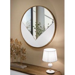 MIROIR MURAL TOLOSA CM Ø 80X4