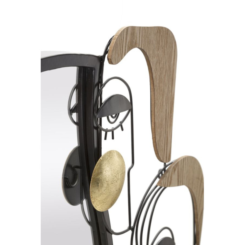 MIROIR MURAL PICASSY CM 83X5X80