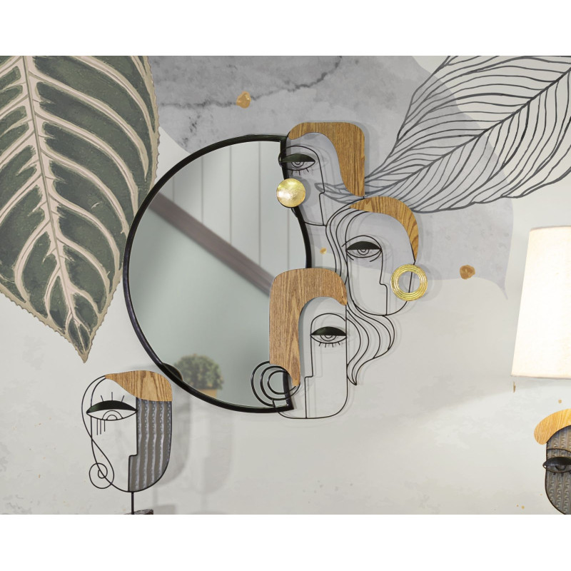 MIROIR MURAL PICASSY CM 83X5X80