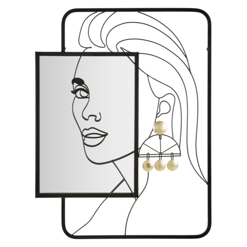 MIROIR MURAL ELEONOR CM 64,8X3,8X85