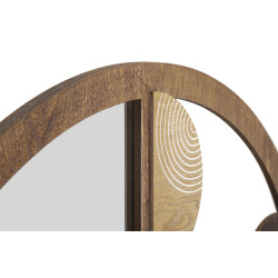 MIROIR MURAL BLOCK CM Ø 80X3