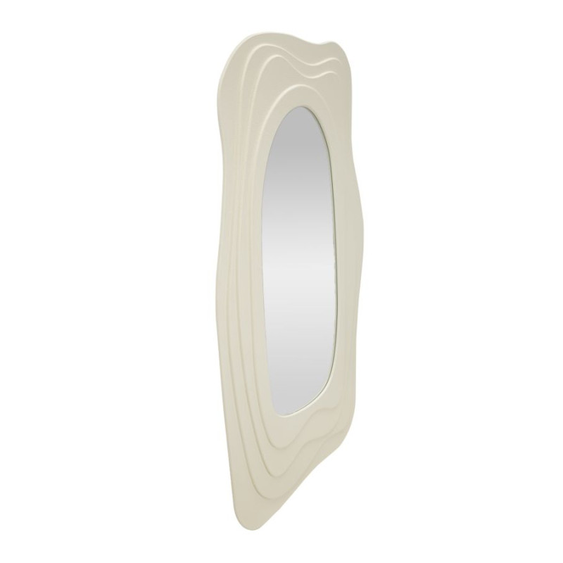 MIROIR MURAL BLANC DAFNE CM 90X4X165
