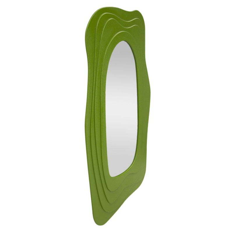 MIROIR MURAL VERT DAFNE CM 90X4X165