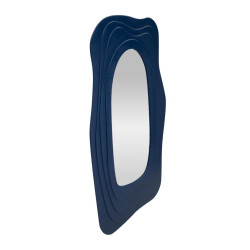 MIROIR MURAL BLEU DAFNE CM 90X4X165