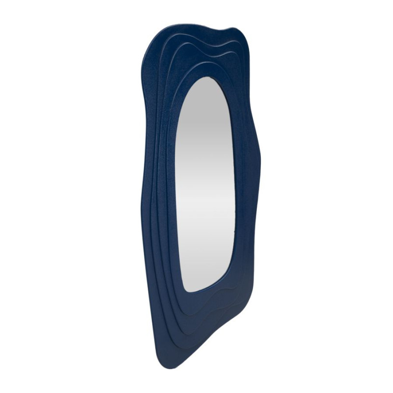 MIROIR MURAL BLEU DAFNE CM 90X4X165